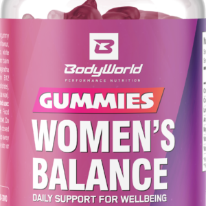 BodyWorld Women’s Balance Gummies 60 bonbonů broskev
