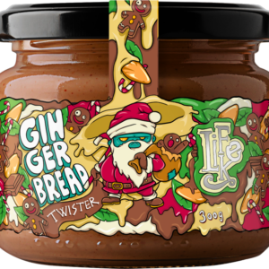 LifeLike Almond Ginger Bread Twister 300 g perník