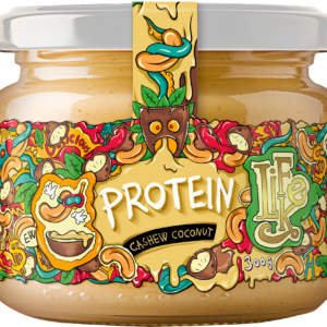 LifeLike Protein Cashew Coconut 300 g kešu-kokos-bílá čokoláda
