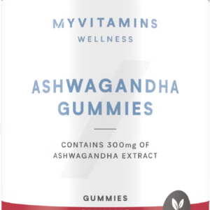 MyProtein MyVitamins Ashwagandha Gummies 60 bonbonů červené jablko