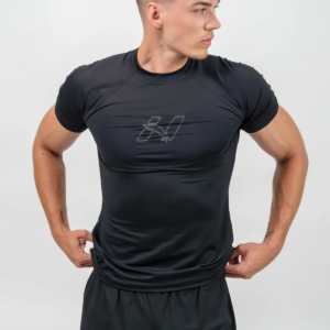 Nebbia Kompresné športové tričko ENDURANCE 346 černá XL