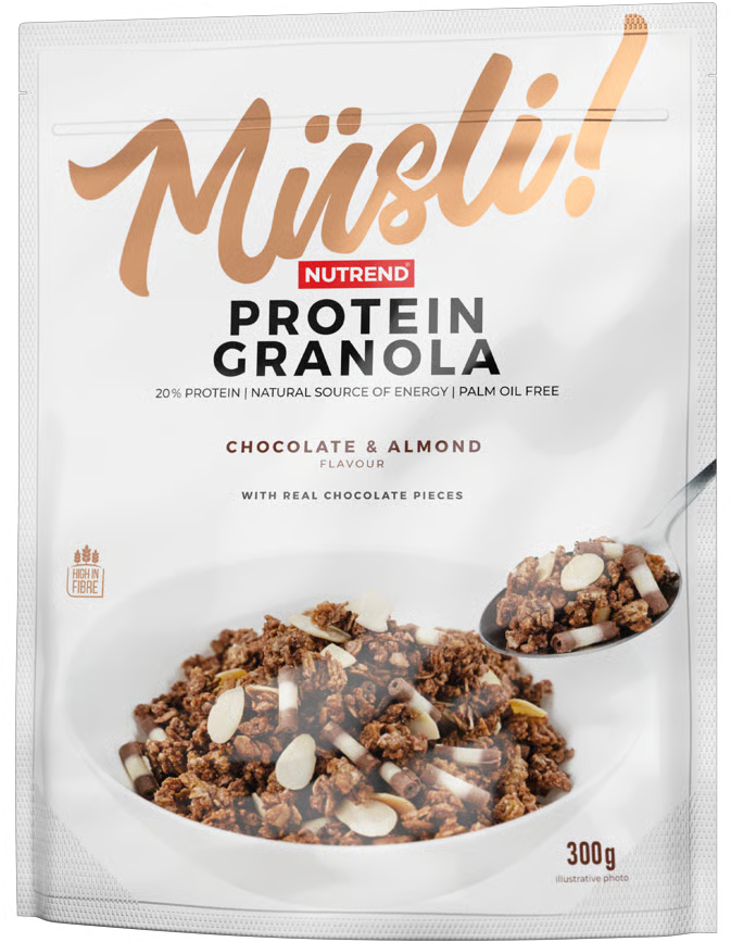 Nutrend Müsli! Protein Granola 300 g mandle-dýňová semínka