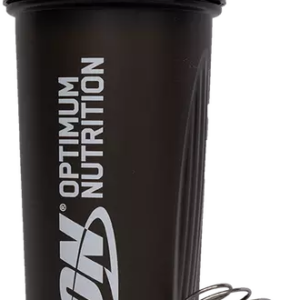 Optimum Nutrition Shaker Plus 600 ml průsvitná černá