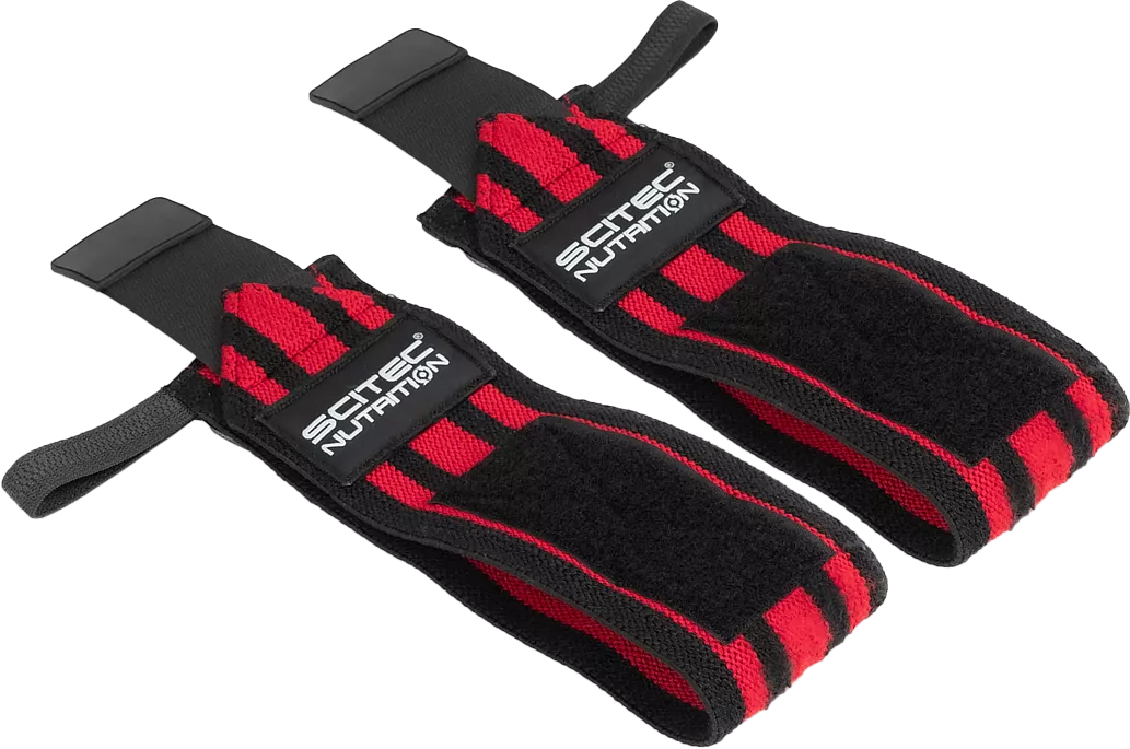 Scitec Nutrition Wrist Wraps with Velcro 50 cm černé univerzál