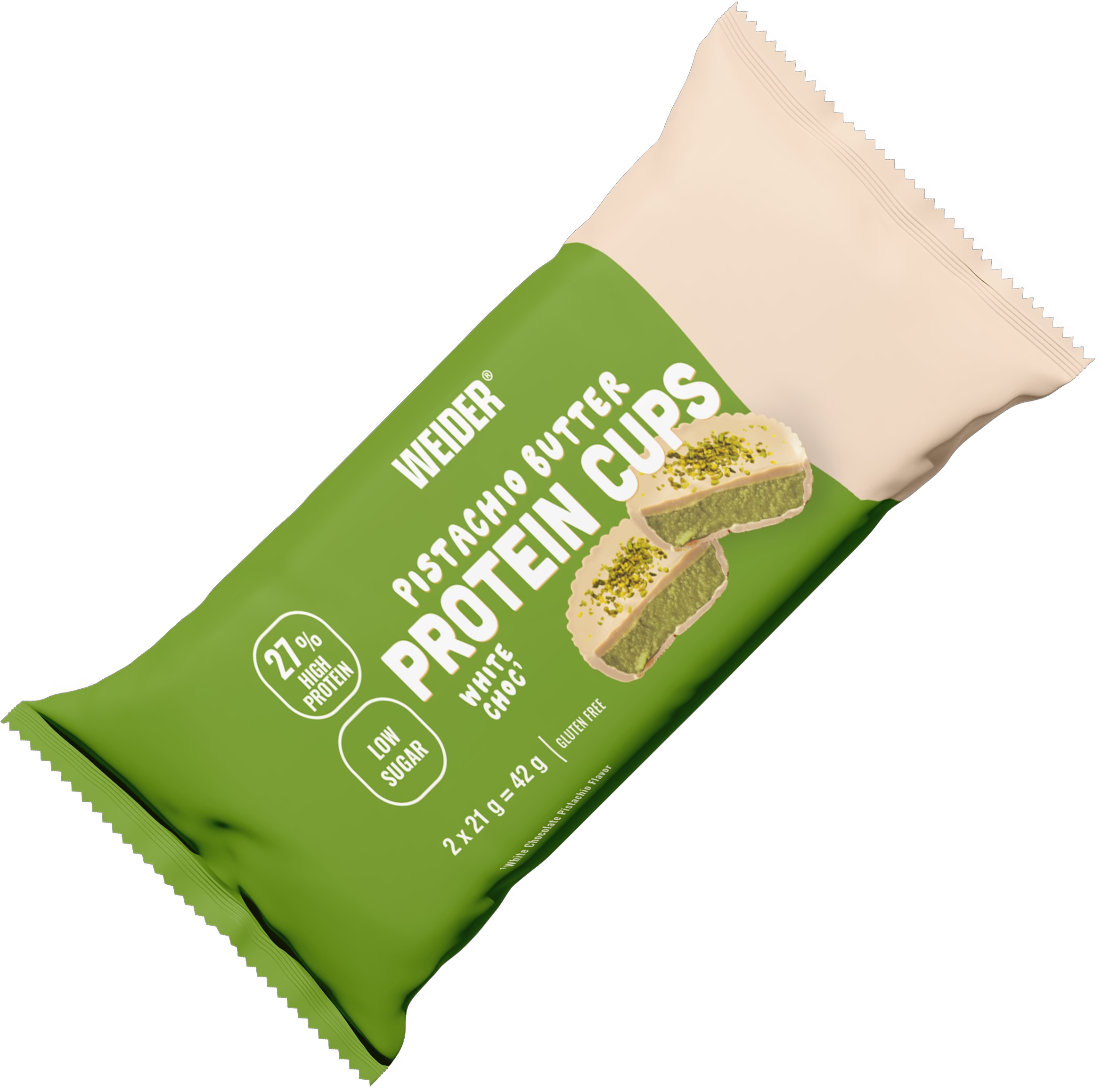 Weider Protein Cups 42 g pistáciové máslo