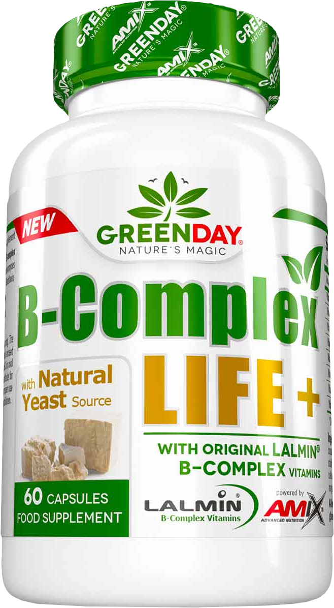 Amix GreenDay B-Complex LIFE+ 60 kapslí