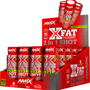 Amix XFat 2in1 Shot BOX 20 x 60 ml ovocná směs