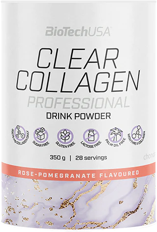 BioTech USA Clear Collagen 308 g jahoda-brusinky