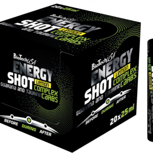 BioTech USA Energy Shot 20 x 25 ml citron