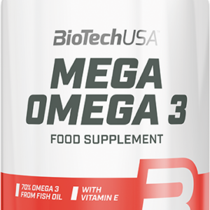 BioTech USA Mega Omega 3 90 kapslí