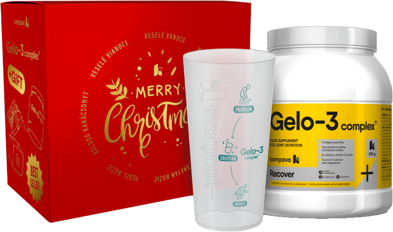 Kompava Gelo-3 Complex Merry Christmas Edition 390 g pomeranč
