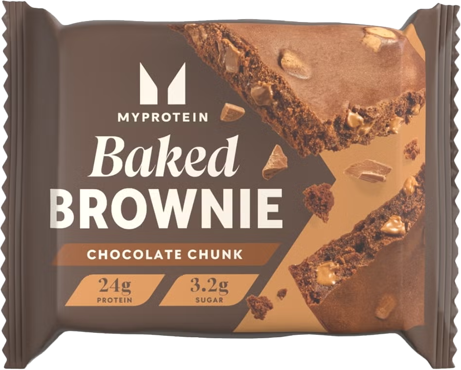 MyProtein Baked Brownie 75 g kousky čokolády