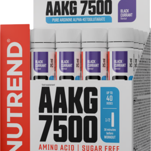 Nutrend AAKG 7500 20 x 25 ml černý rybíz