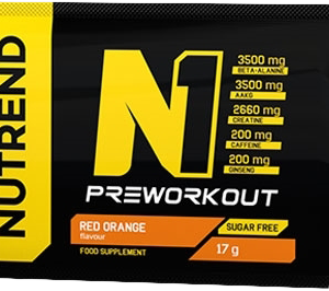 Nutrend N1 Pre-Workout 17 g černý rybíz