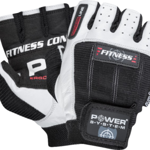 Power System Rukavice Fitness PS 2300 1 pár - černo-bílé XXL