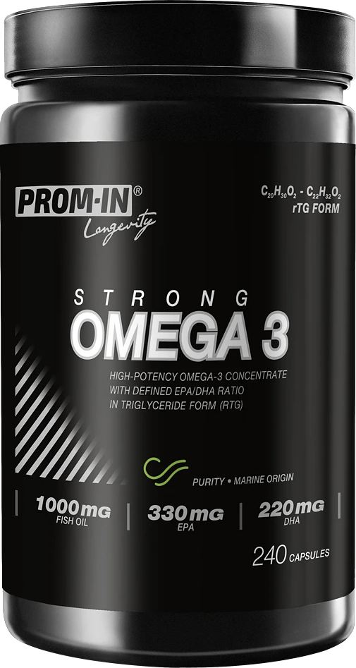 Prom-In Omega 3 Strong 240 kapslí
