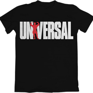 Universal Universal Logo Tee černé S