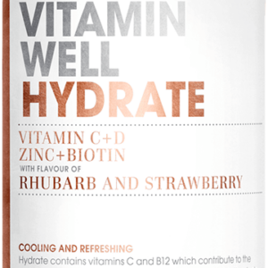 Vitamin Well Hydrate 500 ml rebarbora-jahoda