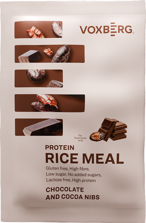 Voxberg Rice Meal 60 g slaný karamel-mandle