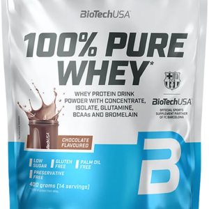 BioTech USA 100% Pure Whey 400 g slaný karamel