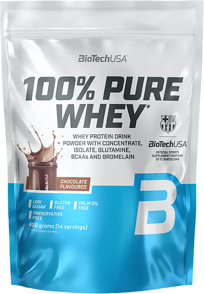 BioTech USA 100% Pure Whey 400 g slaný karamel