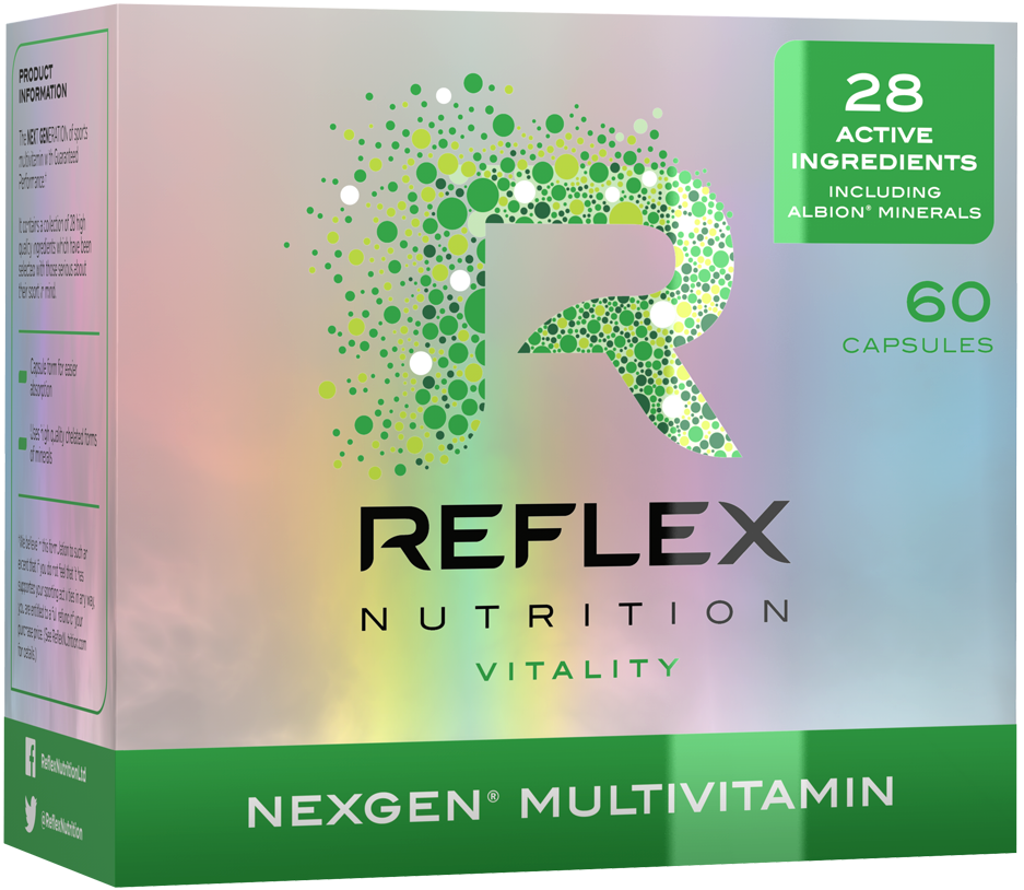 Reflex Nutrition Nexgen® Sports Multivitamin 60 kapslí