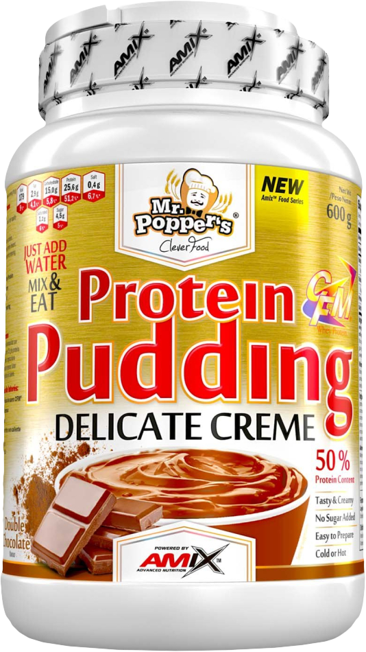 Amix Mr.Poppers Protein Pudding Creme 600 g vanilka-jogurt