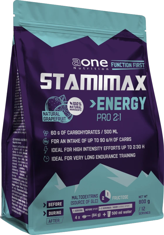 Aone Nutrition Stamimax EnergyPRO 2:1 850 g přírodní grapefruit