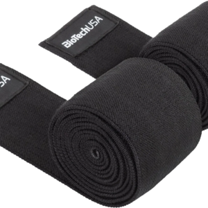BioTech USA Knee wraps 200 cm černá univerzál