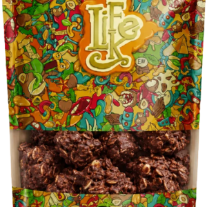 LifeLike Chocolate Crunchies Granola Protein Malina 250 g čokoládové křupky-malinové