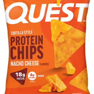 Quest Nutrition Tortilla Style Protein Chips 32 g nacho sýr