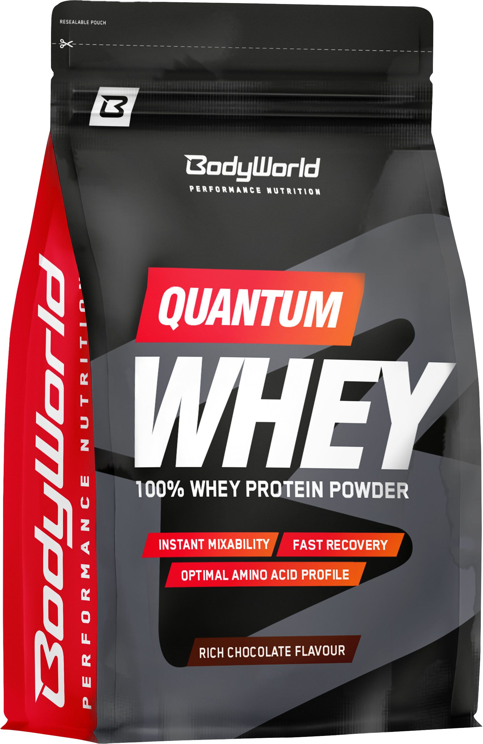 BodyWorld Quantum Whey Protein 1800 g vanilka