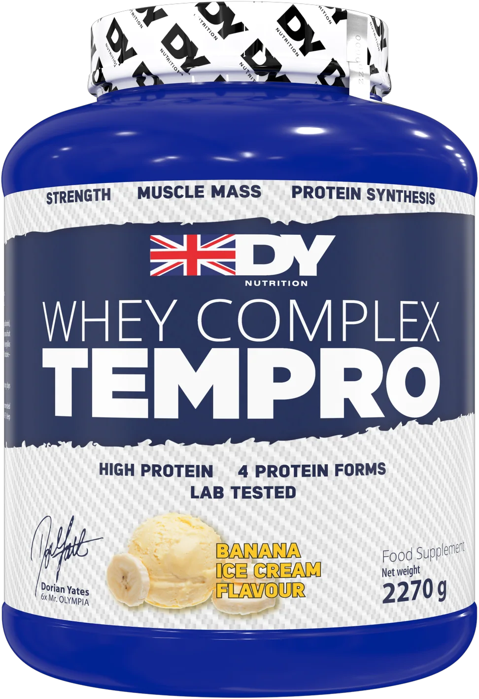 DY Nutrition Whey Complex Tempro 2270 g vanilková zmrzlina
