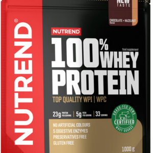 Nutrend 100% Whey Protein 1000 g jahoda