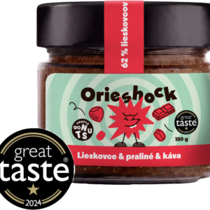 Prom-In Orieshock Kávový 180 g lískové oříšky-praliné-káva