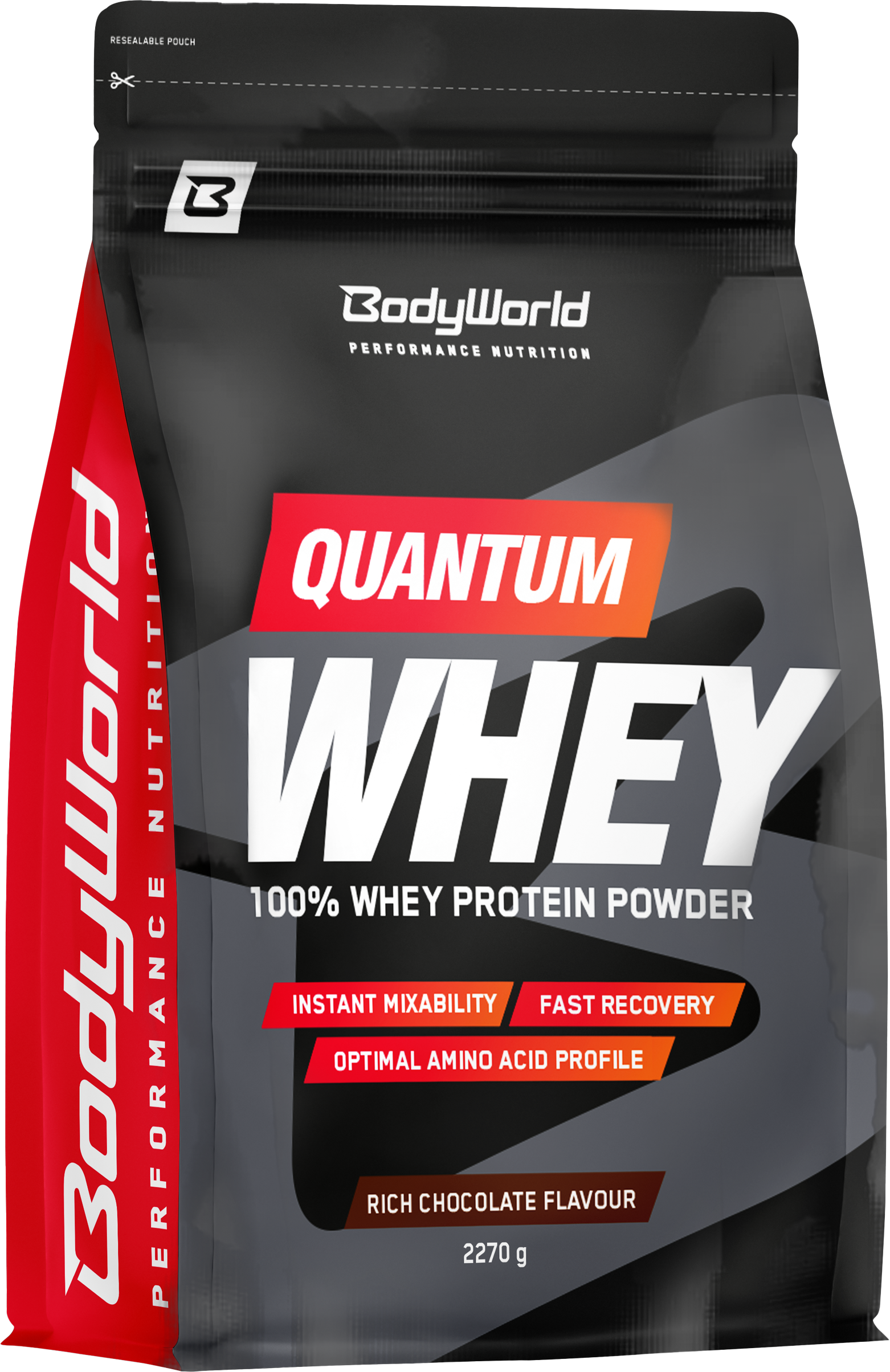 BodyWorld Quantum Whey Protein 2270 g slaný karamel