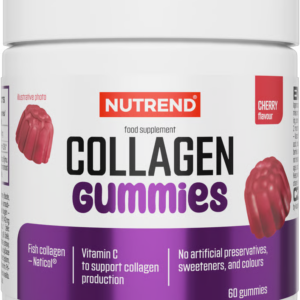 Nutrend Collagen Gummies 60 gumových bonbónů třešeň