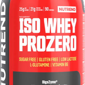 Nutrend Iso Whey Prozero 2250 g vanilkový pudink